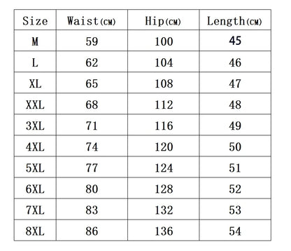 Summer New Arrival Sports Shorts Men New Comfortable Elastic Waist Clothing Male Breathable Short Trousers Plus 6XL 7XL 8XL