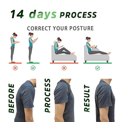 1Pcs Adjustable Posture Corrector Men Women Pain Relief Upper Back Brace Body Posture Corrector Back Straightener Belt Shoulder