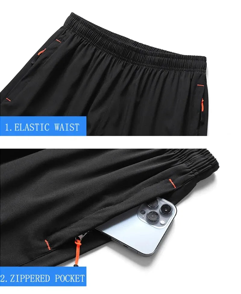 Summer New Arrival Sports Shorts Men New Comfortable Elastic Waist Clothing Male Breathable Short Trousers Plus 6XL 7XL 8XL